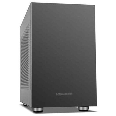 Micro ATX Midtower Behuizing Nox-Xtreme Hummer Vault Zwart