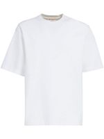 Marni t-shirt en coton à patch logo - Blanc - thumbnail