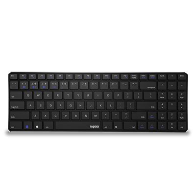 Rapoo Toetsenbord Mm Slim Zwart E9100m