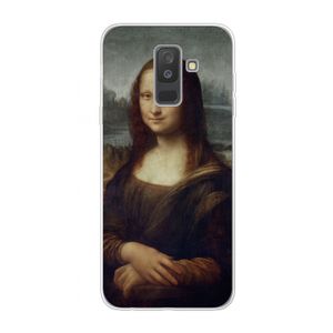 Mona Lisa: Samsung Galaxy A6 Plus (2018) Transparant Hoesje