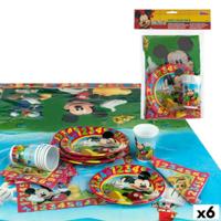 Set feestartikelen Mickey Mouse (6 Stuks)