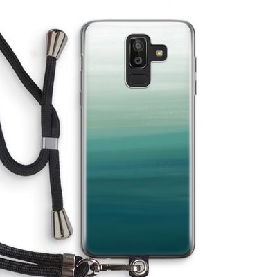 Ocean: Samsung Galaxy J8 (2018) Transparant Hoesje met koord