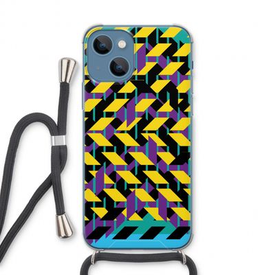 Skew Bee 3: iPhone 13 Transparant Hoesje met koord