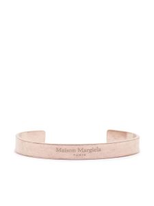 Maison Margiela bracelet à logo gravé - Rose