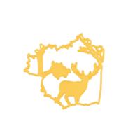 Nellie's Choice • shape die rendier landschap