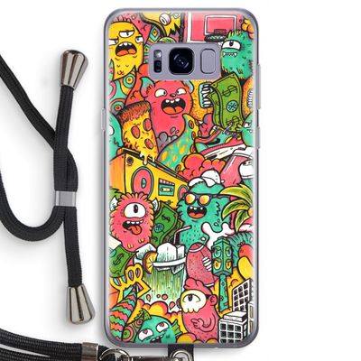 Vexx City: Samsung Galaxy S8 Transparant Hoesje met koord