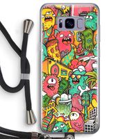 Vexx City: Samsung Galaxy S8 Transparant Hoesje met koord