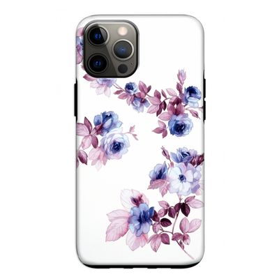 Waterverf bloemen: iPhone 12 Pro Tough Case