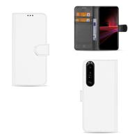 Sony Xperia 1 III | Book Case | Wit met Pasjeshouder