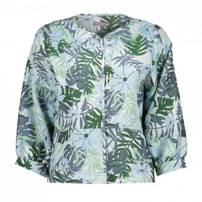 Geisha - Blauw | unisex | Jasje | Blauw | L | regular | Kamst mode