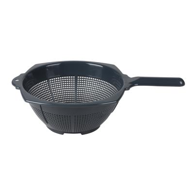 Urban Living Keuken vergiet Liberty - donkerblauw - Dia 25 cm - vergiet voor voedsel - Kunststof