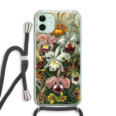 Haeckel Orchidae: iPhone 11 Transparant Hoesje met koord