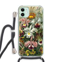 Haeckel Orchidae: iPhone 11 Transparant Hoesje met koord