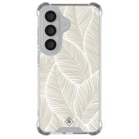 Samsung Galaxy S26 shockproof hoesje - Palmy leaves beige