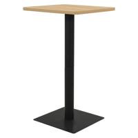 Bistrotafel 70x70x107 cm eikenkleurig Bistrotafel 70x70x107 cm eikenkleurig