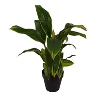 Kunstplant Cordyline breedbladig in pot h65 grn - thumbnail