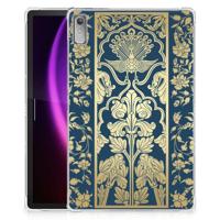 Lenovo Tab P11 Gen 2 | Siliconen hoesje | Beige Flowers