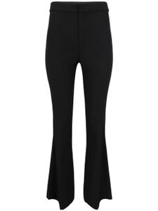 Vince pantalon évasé à taille mi-haute - Noir