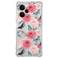 Xiaomi Redmi Note 12 Pro Case Butterfly Roses