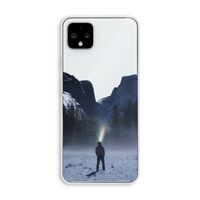 Wanderlust: Pixel 4 XL Transparant Hoesje
