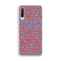 Leopard blue: Huawei P Smart Pro Transparant Hoesje