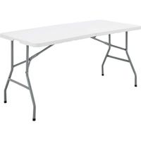 Klaptafel - 150 cm - 6 personen - Poedercoating in stalen buizen