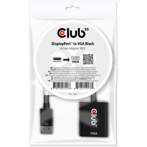 Club 3D Club 3D DisplayPort 1.1 naar VGA Active Adapter