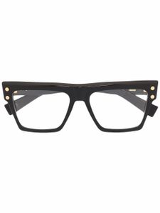 Balmain Eyewear lunettes de vue à monture carrée - Noir