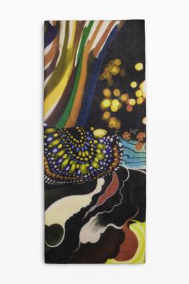 foulard ontworpen door mr. Christian Lacroix - BLACK - U