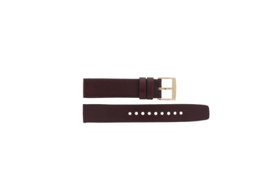 Horlogeband Marc by Marc Jacobs MBM1267 Leder Bordeaux 18mm