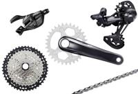 Shimano xt m8100 1x12-speed group i-spec ev 180mm 10-45