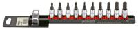 Bitdopset 1/4", 10-dlg. op rail 101003
