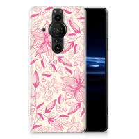 Sony Xperia Pro-I | TPU Case | Pink Flowers