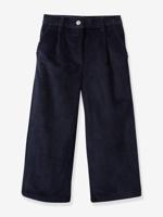 Wijde broek CYRILLUS marineblauw Wijde broek CYRILLUS marineblauw