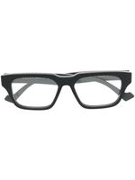 Gucci Eyewear lunettes de vue à monture carrée colour block - Noir - thumbnail