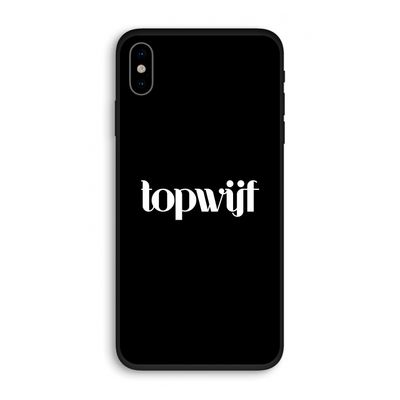 Topwijf Zwart: iPhone XS Biologisch afbreekbaar hoesje