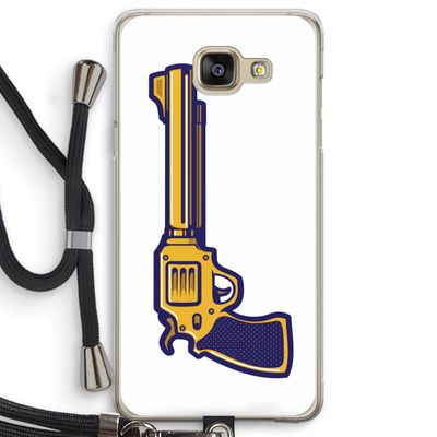 Pew Pew Pew: Samsung Galaxy A5 (2016) Transparant Hoesje met koord