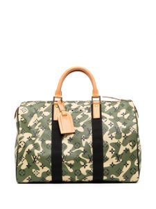 Louis Vuitton Pre-Owned x Takashi Murakami sac à main Speedy 35 (2008) - Vert