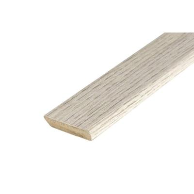 Leen Bakker - Plakplint Trend - Eiken - 240 Cm - MDF - Bruin