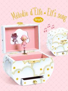 Muziekdoos Mélodie d'Elfe - DJECO meerkleurig
