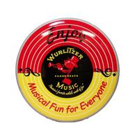 Wurlitzer Musical Fun Emaille Bord - Ø30cm Wurlitzer Musical Fun Emaille Bord - Ø30cm