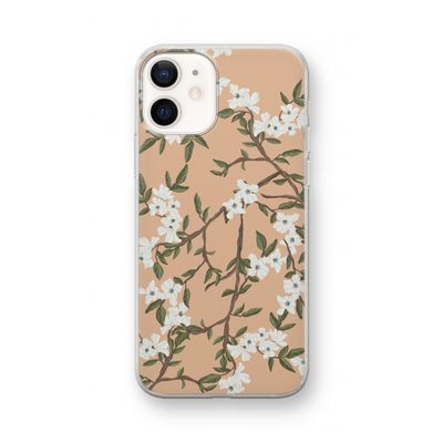Blossoming spring: iPhone 12 mini Transparant Hoesje