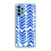 Blauwe pijlen: Samsung Galaxy A52 Transparant Hoesje Blauwe pijlen: Samsung Galaxy A52 Transparant Hoesje