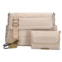 Zebra Trends Puffer Luiertas Elske Licht Taupe