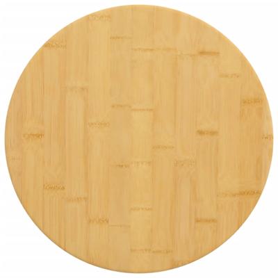 Tafelblad Ø 50x4 cm bamboe