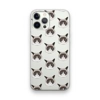 It's a Purrr Case: iPhone 12 Pro Transparant Hoesje