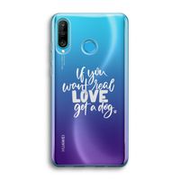 Partner in crime: Huawei P30 Lite Transparant Hoesje