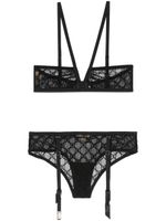 Gucci ensemble de lingerie GG-Star - Noir