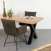 Sohome Boomstam Eettafel 'Rosalie' Acacia, 160 x 90cm