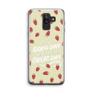 Don't forget to have a great day: Samsung Galaxy J8 (2018) Transparant Hoesje